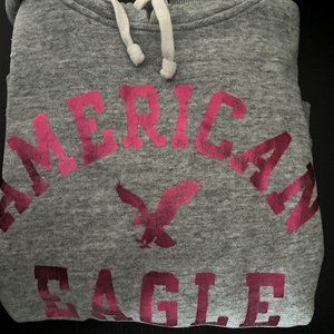 AMERICAN EAGLE HOODED SWEATSHIRT. SIZE XL.